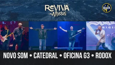 Reviva Music 2026: Oficina G3, Rodox, Catedral e Novo Som (Show Completo Remasterizado)