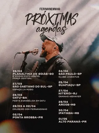 Fernandinho em Ponta Grossa
