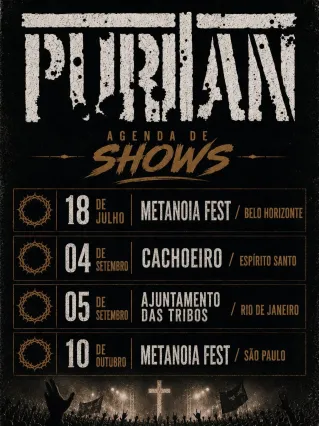 Puritan no Metanoia Fest em São Paulo