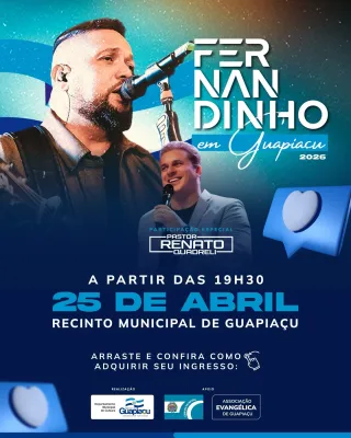 Fernandinho - Noite Gospel - Guapiaçu - SP