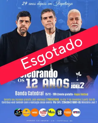 Catedral - Celebrando os 12 anos do Ministério Joel 2