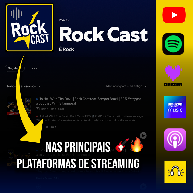 Rock Cast - Podcast de Rock e Metal Cristao